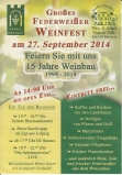 Federweierfest Weingut Triebe in Wrchwitz 2014